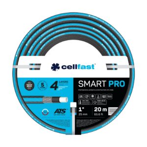 13-430 CELLFAST smart pro ats 4 rétegű locsolótömlő 1″ 20m